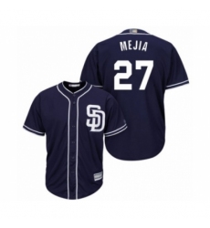 Youth San Diego Padres #27 Francisco Mejia Authentic Navy Blue Alternate 1 Cool Base Baseball Player Jersey