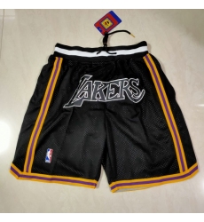 Men's Los Angeles Lakers The black bag Shorts