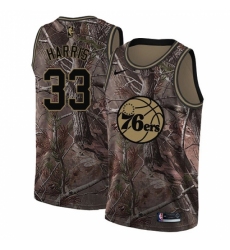 Youth Nike Philadelphia 76ers #33 Tobias Harris Camo NBA Swingman Realtree Collection Jer