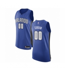 Men's Orlando Magic #00 Aaron Gordon Authentic Royal Blue Basketball Jersey - Icon Edition