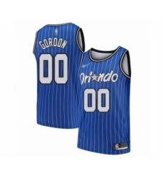 Youth Orlando Magic #00 Aaron Gordon Swingman Blue Hardwood Classics Basketball Jersey