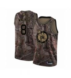 Men's Boston Celtics #8 Kemba Walker Swingman Camo Realtree Collection Basketball Jersey