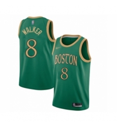 Women's Boston Celtics #8 Kemba Walker Swingman Green Basketball Jersey - 2019 20 City Edition