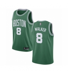 Youth Boston Celtics #8 Kemba Walker Swingman Green(White No.) Road Basketball Jersey - Icon Edition