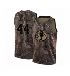 Women's Dallas Mavericks #44 Justin Jackson Swingman Camo Realtree Collection Basketball Jersey