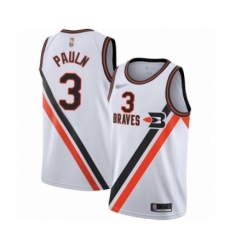 Youth Los Angeles Clippers #3 Chris Paul Swingman White Hardwood Classics Finished Basketball Jersey