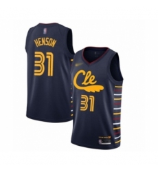 Youth Cleveland Cavaliers #31 John Henson Swingman Navy Basketball Jersey - 2019 20 City Edition