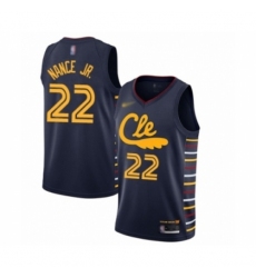 Youth Cleveland Cavaliers #22 Larry Nance Jr. Swingman Navy Basketball Jersey - 2019 20 City Edition