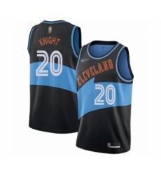 Women's Cleveland Cavaliers #20 Brandon Knight Swingman Black Hardwood Classics Finished Basketball Jersey