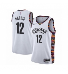 Youth Brooklyn Nets #12 Joe Harris Swingman White Basketball Jersey - 2019 20 City Edition