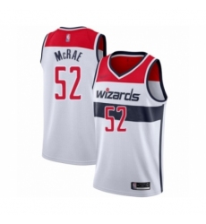 Men's Washington Wizards #52 Jordan McRae Authentic White Basketball Jersey - Association Edition