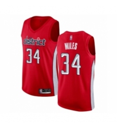 Women's Washington Wizards #34 C.J. Miles Red Swingman Jersey - Earned Edition