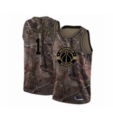 Men's Washington Wizards #1 Admiral Schofield Swingman Camo Realtree Collection Basketball Jersey