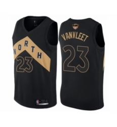 Women's Toronto Raptors #23 Fred VanVleet Swingman Black 2019 Basketball Finals Bound Jersey - City Edition