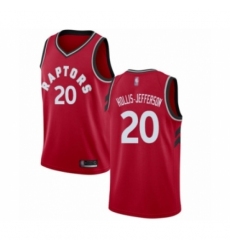 Youth Toronto Raptors #20 Rondae Hollis-Jefferson Swingman Red Basketball Jersey - Icon Edition