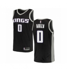 Youth Sacramento Kings #0 Trevor Ariza Swingman Black Basketball Jersey Statement Edition