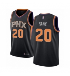 Youth Phoenix Suns #20 Dario Saric Swingman Black Basketball Jersey Statement Edition