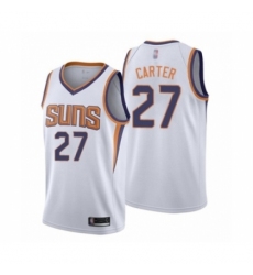 Men's Phoenix Suns #27 Jevon Carter Authentic White Basketball Jersey - Association Edition