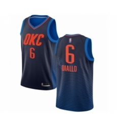 Youth Oklahoma City Thunder #6 Hamidou Diallo Swingman Navy Blue Basketball Jersey Statement Edition