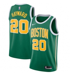 Men's Nike Boston Celtics #20 Gordon Hayward Green NBA Swingman Earned Edition Jersey