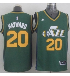 Revolution 30 Jazz #20 Gordon Hayward Green Stitched NBA Jerse