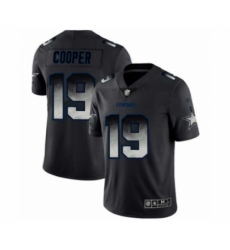 Men's Dallas Cowboys #19 Amari Cooper Black Smoke Fashion Limited Football Jersey