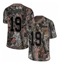 Men's Nike Dallas Cowboys #19 Amari Cooper Camo Rush Realtree Limited NFL Jersey