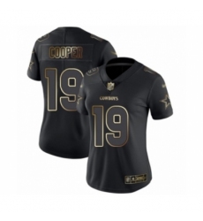 Women's Dallas Cowboys #19 Amari Cooper Black Gold Vapor Untouchable Limited Football Jersey