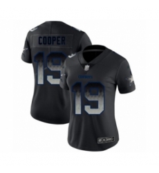 Women's Dallas Cowboys #19 Amari Cooper Black Smoke Fashion Limited Football Jersey