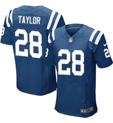 Men's Nike Indianapolis Colts #28 Jonathan Taylor Royal Blue Team Color Stitched NFL Vapor Untouchable Elite Jersey