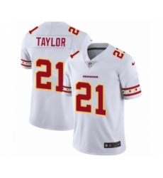 Men's Washington Redskins #21 Sean Taylor White Team Logo Cool Edition Jersey