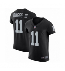 Men Henry Ruggs III #11 Las Vegas Raiders Elite Black Team Color Vapor Untouchable Jersey