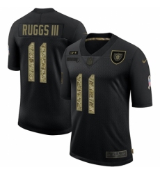 Men's Oakland Raiders #11 Henry Ruggs III Camo 2020 Salute To Service Limited Jersey