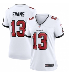 Women's Tampa Bay Buccaneers #13 Mike Evans Nike White Game Player Jersey