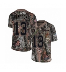 Men's Oakland Raiders #13 Hunter Renfrow Limited Camo Rush Realtree Football Jersey