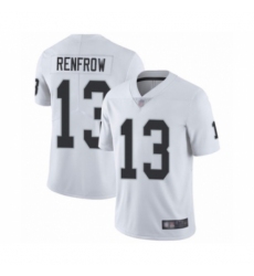 Men's Oakland Raiders #13 Hunter Renfrow White Vapor Untouchable Limited Player Football Jersey