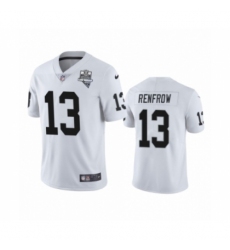 Women's Oakland Raiders #13 Hunter Renfrow White 2020 Inaugural Season Vapor Limited Jersey