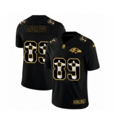 Men's Baltimore Ravens #89 Mark Andrews Black Jesus Faith Limited Player Football Jersey