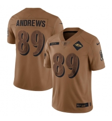 Men's Baltimore Ravens #89 Mark Andrews Nike 2023 Salute To Service Limited Jersey - Brown