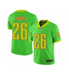 Men's Philadelphia Eagles #26 Miles Sanders Limited Green City Edition Football Jersey