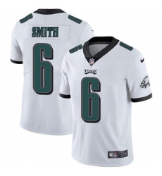 Men's Nike Philadelphia Eagles #6 DeVonta Smith White Stitched NFL Vapor Untouchable Limited Jersey