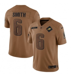 Men's Philadelphia Eagles #6 Devonta Smith Nike 2023 Salute To Service Limited Jersey - Brown