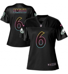 Women's Nike Philadelphia Eagles #6 DeVonta Smith Black NFL Fashion Game Jersey