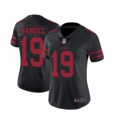 Women's San Francisco 49ers #19 Deebo Samuel Black Vapor Untouchable Limited Player Football Jersey