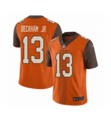 Youth Cleveland Browns #13 Odell Beckham Jr. Limited Orange City Edition Football Jersey