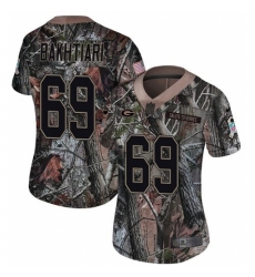 Women's Nike Green Bay Packers #69 David Bakhtiari Limited Camo Rush Realtree NFL Jersey