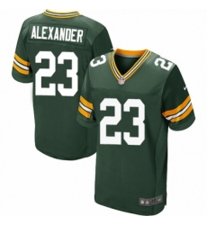 Men's Nike Green Bay Packers #23 Jaire Alexander Elite Green Team Color NFL Jersey