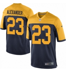 Men's Nike Green Bay Packers #23 Jaire Alexander Game Navy Blue Alternate NFL Jersey