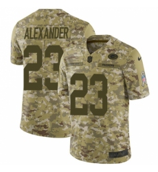 Men's Nike Green Bay Packers #23 Jaire Alexander Limited Camo 2018 Salute to Service NFL Jersey