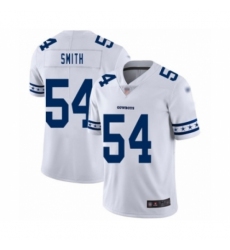 Men's Dallas Cowboys #54 Jaylon Smith White Team Logo Fashion Limited Player Football Jersey